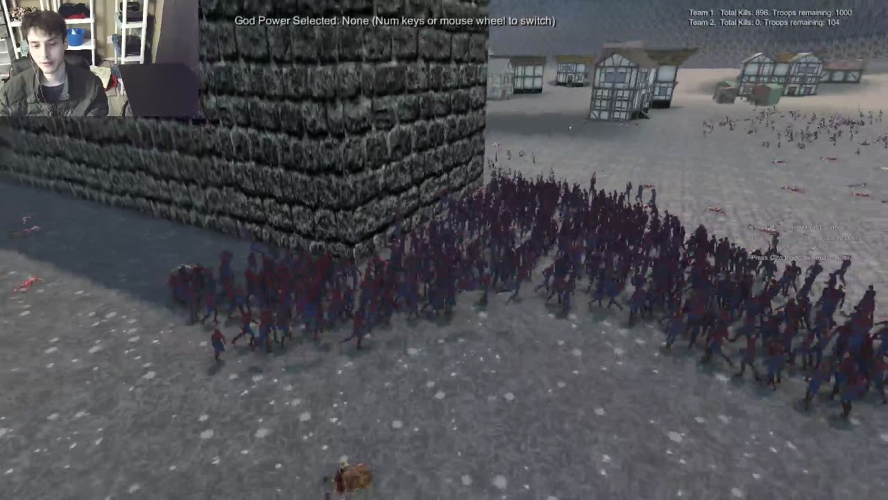 1,000 SpongeBob SquarePants VS 1,000 Spider-Men From The Spider-Man Series In A Battle