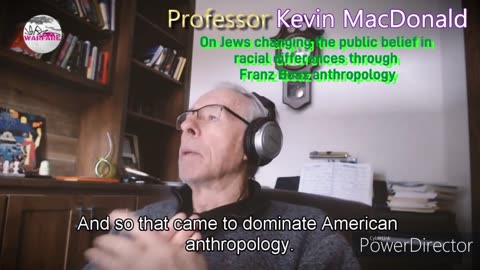 Kevin MacDonald on Jews changing public belief in racial differences through lies by Franz Boas