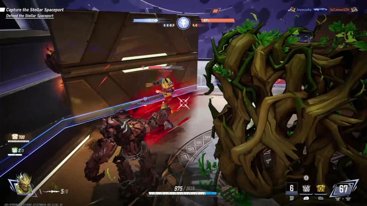 Joined a Clone Rumble after 1st round loss, then I take care of business as GROOT