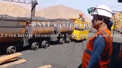 Battery locomotive!