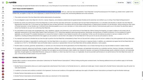 What are Host-Read Ads?