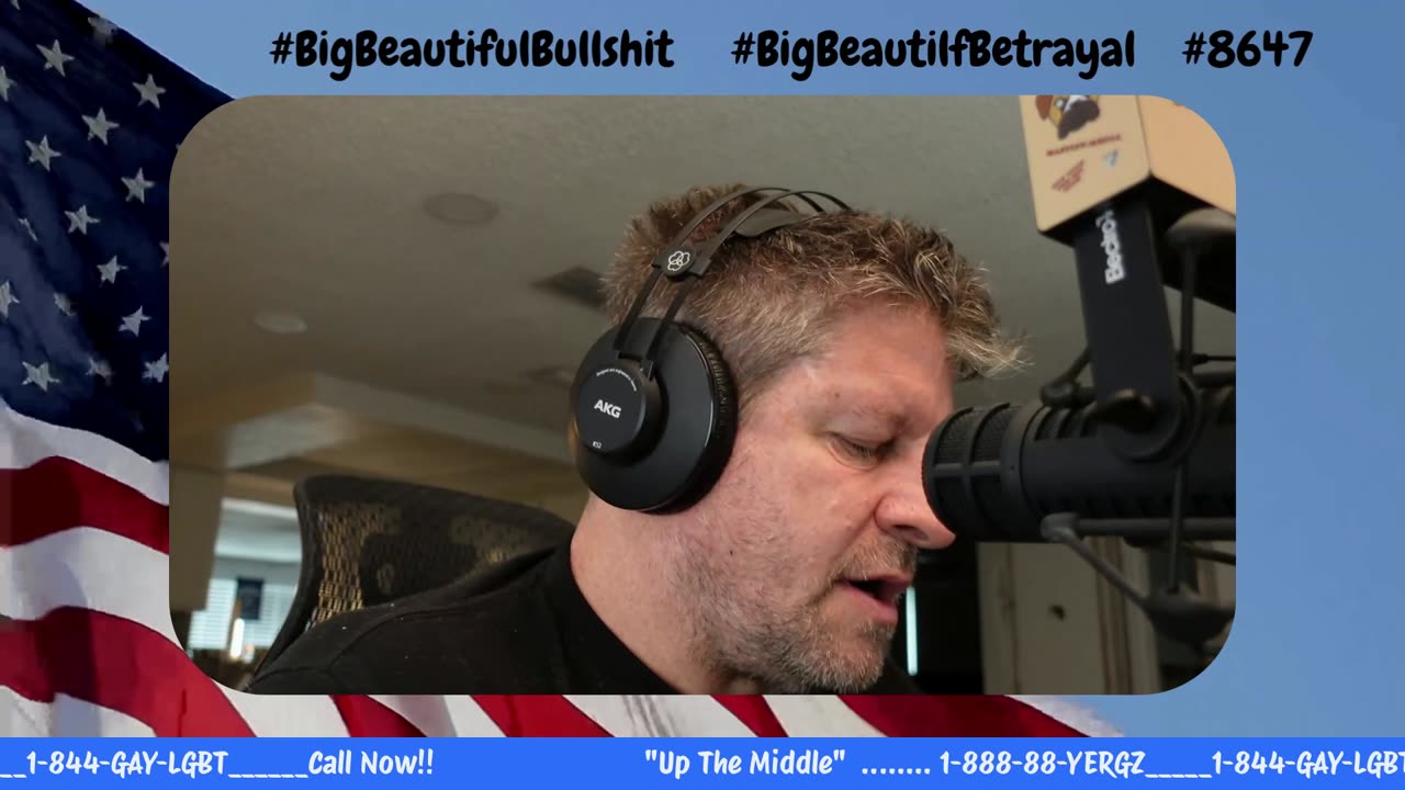 250703 Up The Middle : Racism, Homophobia and MAGA