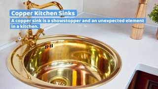 6 Luxury Kitchen Sink Options. Selecting a unique kitchen sink material can make it a focal point