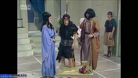 13 - quem disse que sansão não tinha um jeito de tonto?