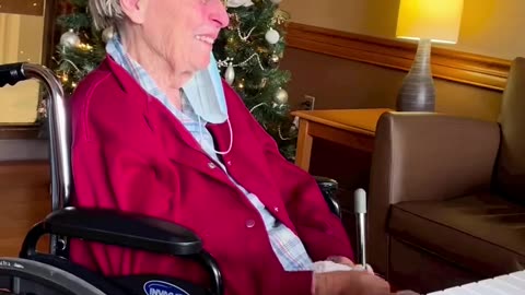 Retired Piano Teacher Gifted New Instrument