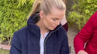 She didn't expect this.hd