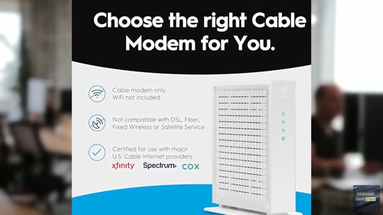 Hitron CODA56 Multi-Gigabit DOCSIS 3.1 Modem | 2.5 Gbps Max Internet Speeds | Ce