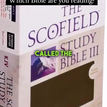 Which bible are you reading??