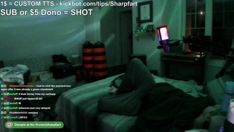 Just another night of Sharpfart sleeptalking (redeem addon)