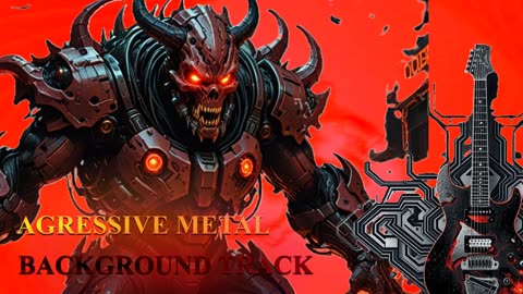 Backing track GROOVE metal ORIGINAL TRACK - background 8 Minutes
