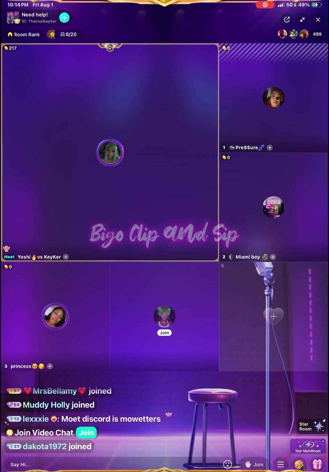 Yoshi n panel discuss Moets rituals n spelled shes casting 8/1/25 #bigoclipandsip