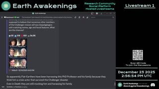 Earth Awakenings - Livestream 1 - #4226 - Live on Rumble/Youtube/X-Twitter/Twitch
