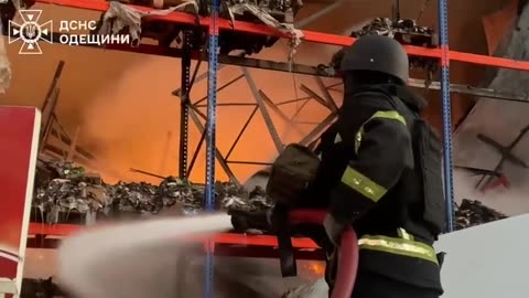 🔥 Ukraine Russia War | Massive Inferno Ravages Odesa Food Warehouse | RCF