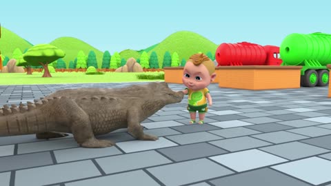 Learning colors with animated animals