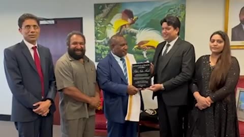 Apostle Ankur Yoseph Narula Honoured with " APOSTLE OF PEACE " Award in Papua New Guinea