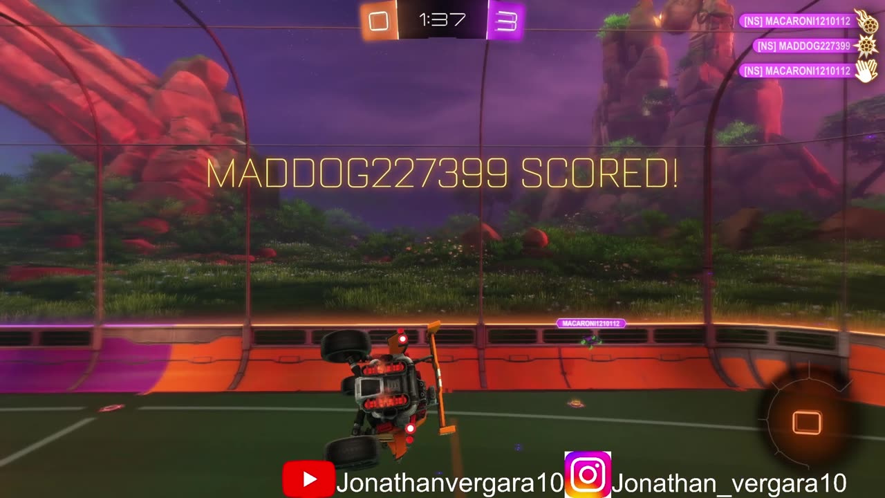 rocket league gameplay