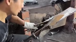 The satisfying process of making knives!.hd