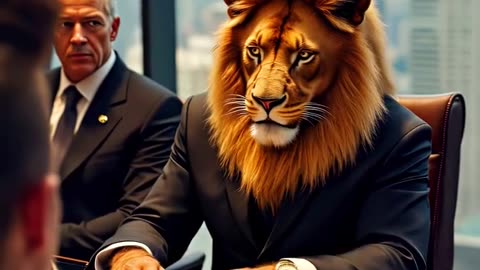 AI-generated video | LION CEO - The true King 👑