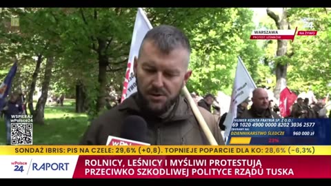 📢 Trwa protest leśników w Warszawie! 🌳✊ „Godzą w nasze dobre imię, które