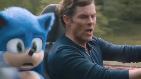 Sonic Hollywood Blockbuster Movie Scene
