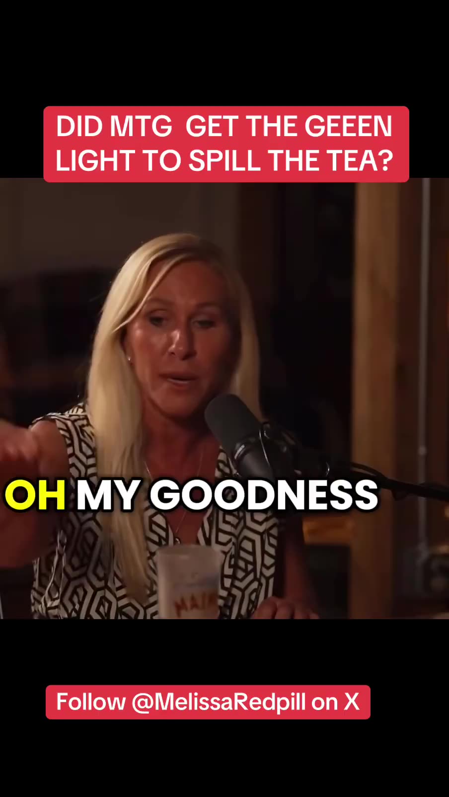 Did MTG get the green light to spill the tea?