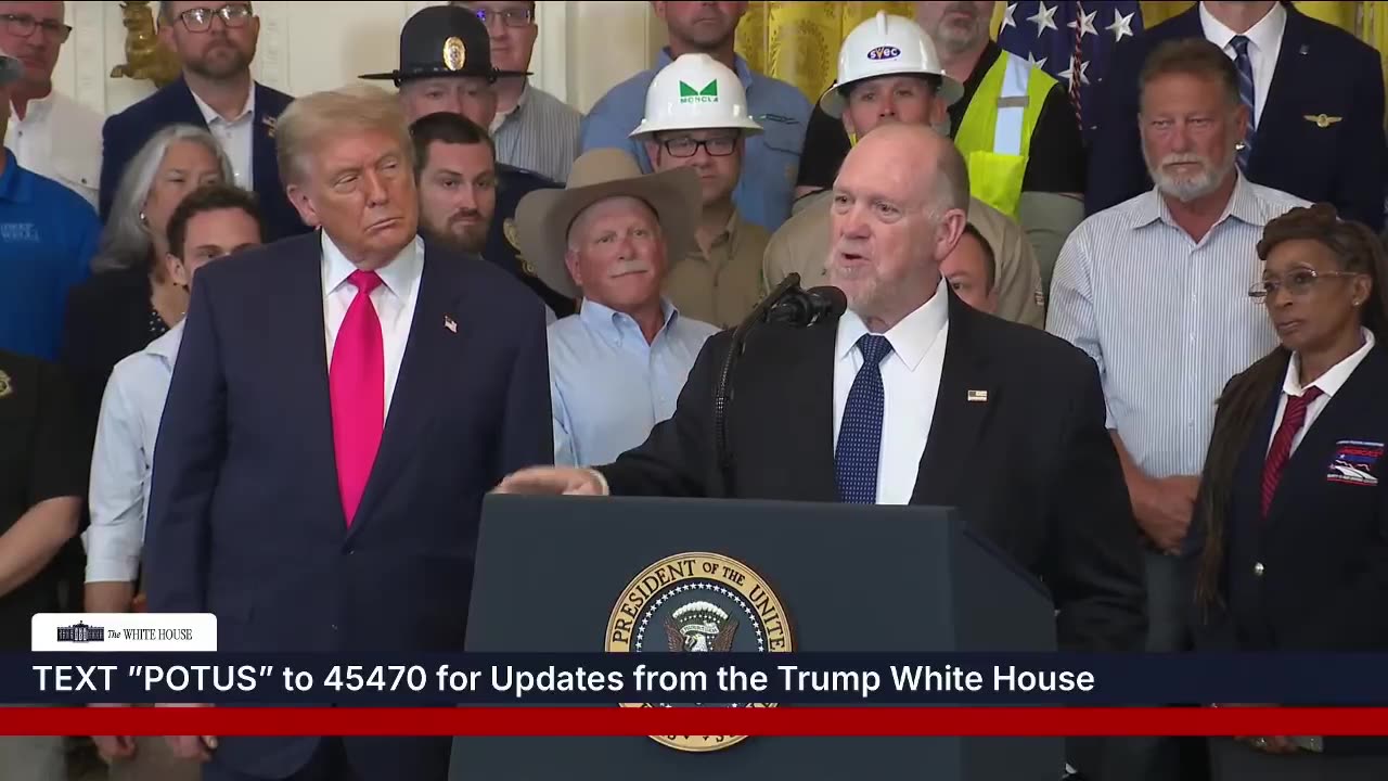 President Trump Participates in One, Big, Beautiful Event - Tom Homan