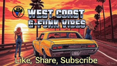 WEST COAST G-FUNK VIBES-GOLDEN SUNSET CRUISE
