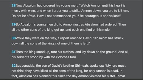 2 Samuel 13