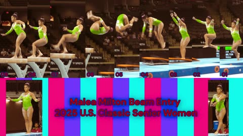 Prototype 156: Malea Milton Beam Entry 2025 US Classic Senior Women