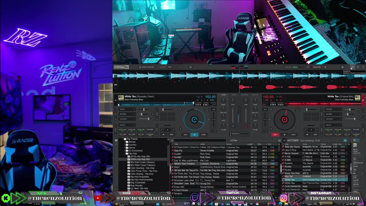 DJ Live Looping - 24/7 DJ- Request a song - Vibe in the aura of live looping remix's