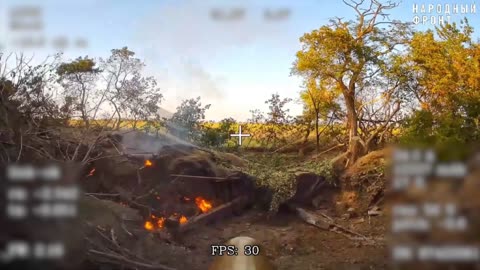 🚁⚔️ Ukraine Russia War | FPV Drone Strikes Ukrainian D-20 Howitzer in Donbass | RCF
