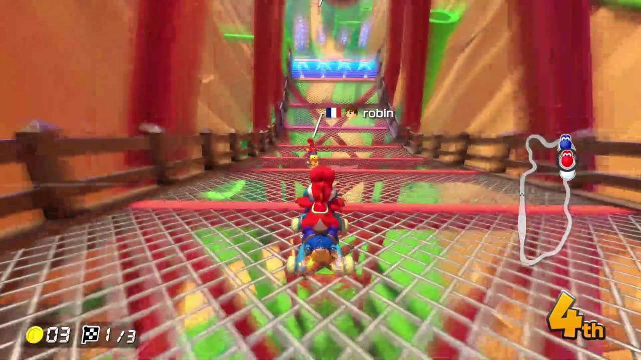 #MarioKart8Deluxe Race Nine: Rock Rock Mountain.....Again