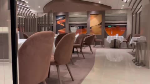 Les Dunes Restaurant at MSC World America Deck 8