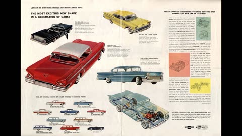 1958 Chevrolet cars catalog