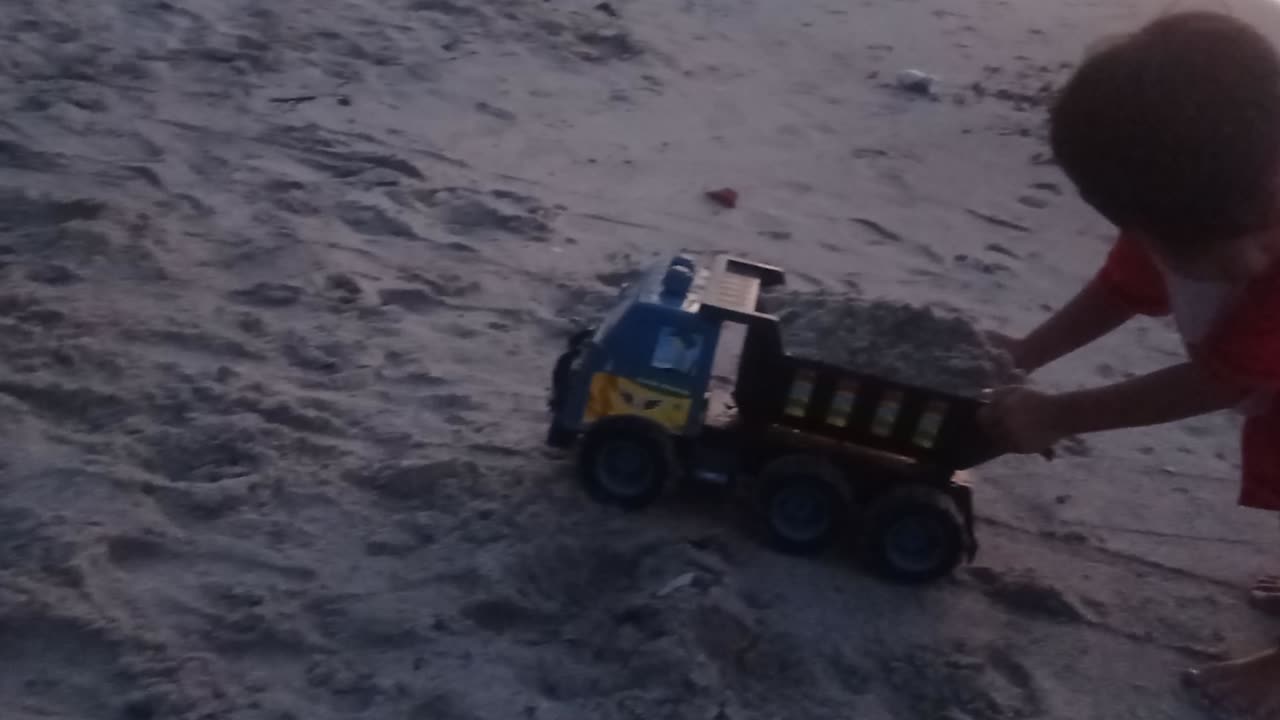 Best Beach Day Ever with Toy Trucks and Sand – Part 5