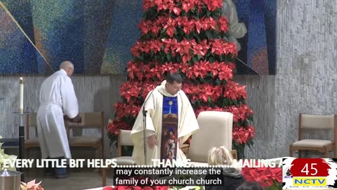 NCTV45 CATHOLIC MASS HOLY SPIRIT PARISH (ST VITUS) 9:00 AM MON JAN 5 2026