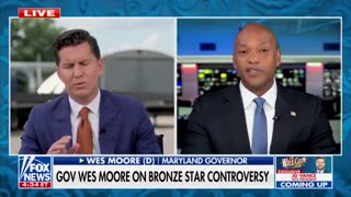 Will Cain Presses Wes Moore About Military Decorations