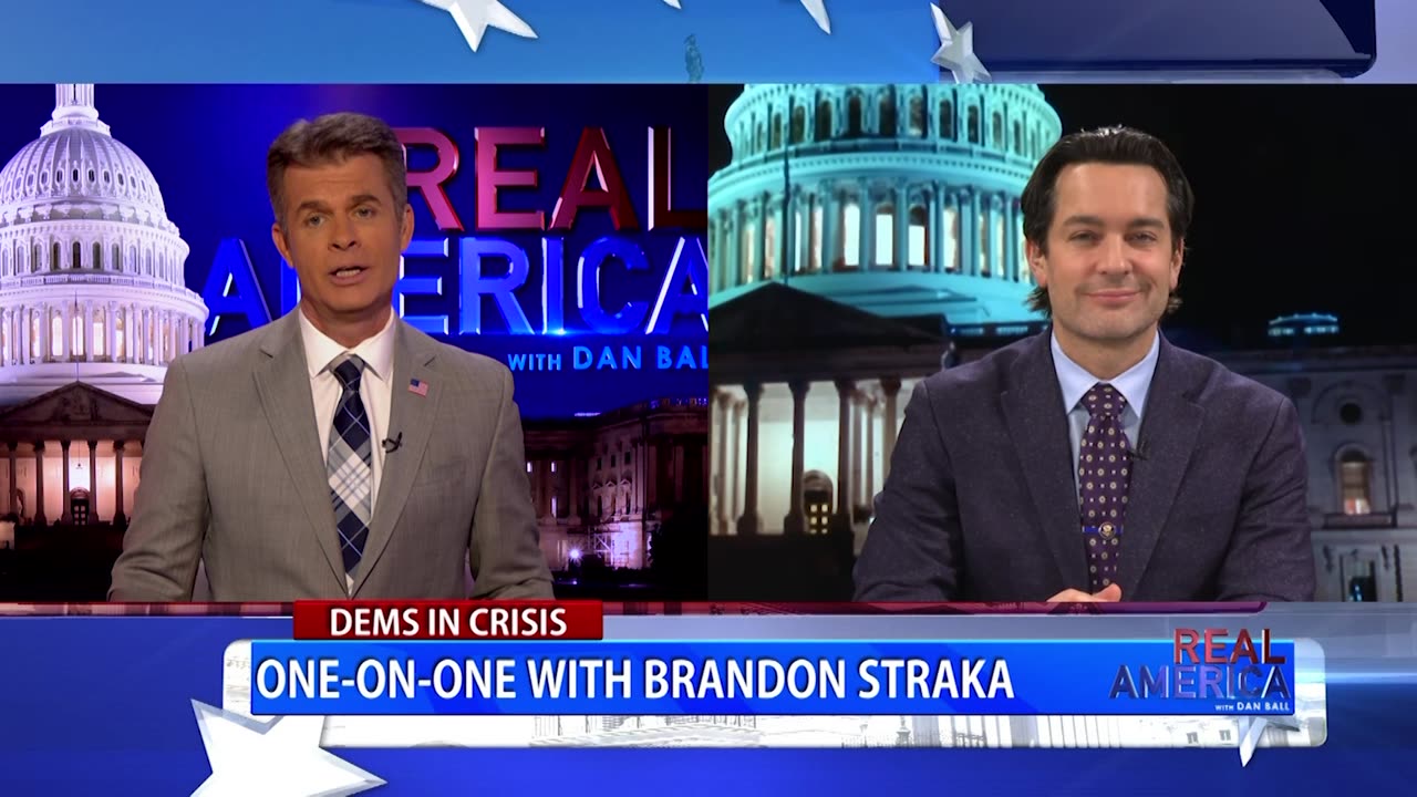 REAL AMERICA -- Dan Ball W/ Brandon Straka, Democrat Party In Disarray, 4/3/25