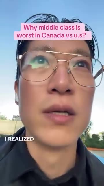 Why middle class is worst in Canada vs u.s?