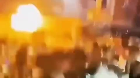 Israel getting blasted with ballistic missiles
