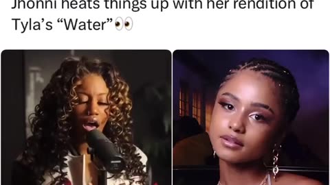 Tyla's water remake.