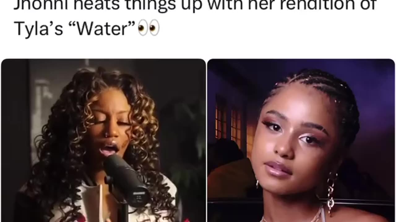 Tyla's water remake.