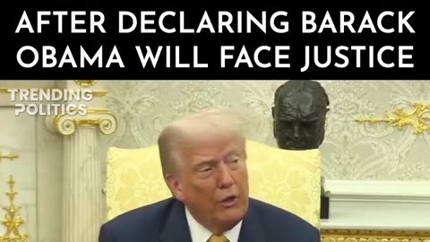 Trump Stuns Reporters Obama Is Going To Jail
