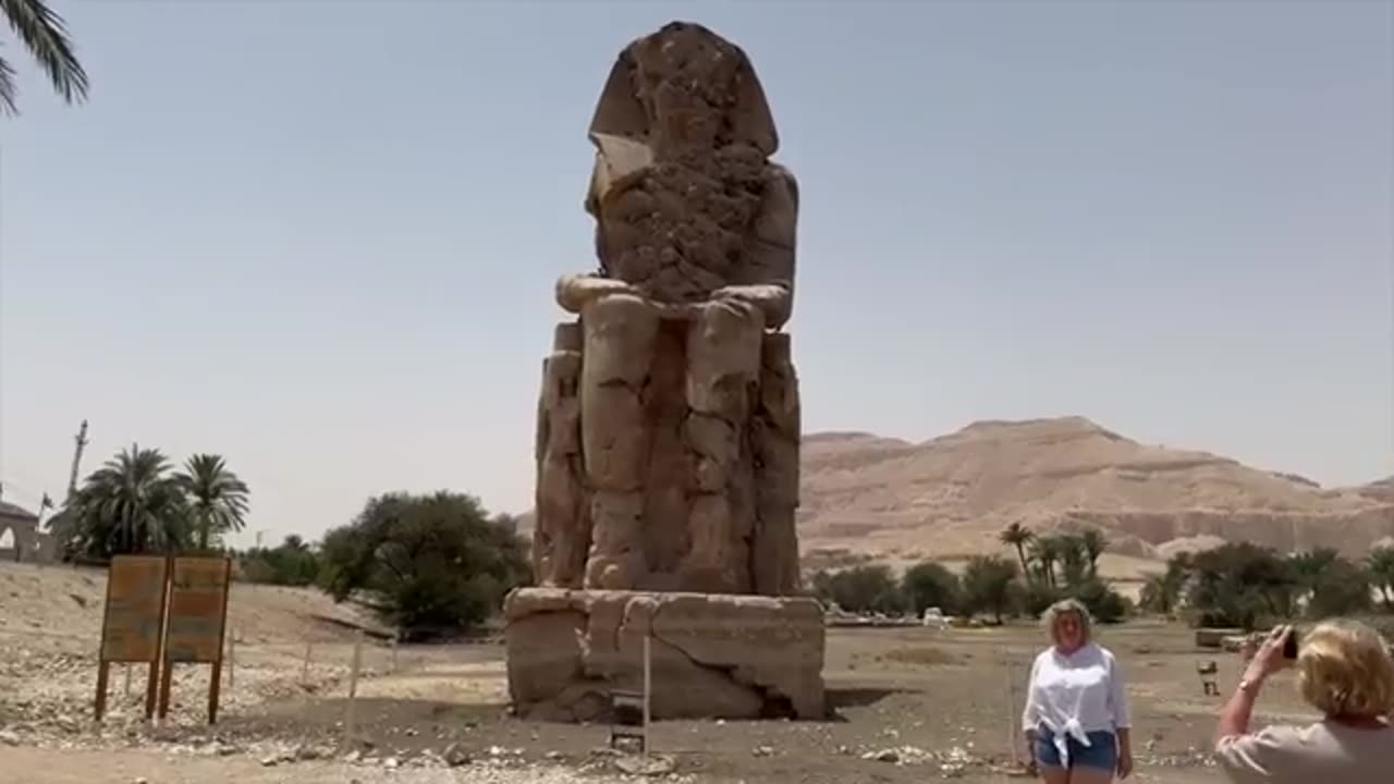 The Colossi of Memnon-Egypt’s 1000 Ton Twin Titans of Mystery