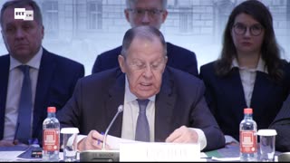 LIVE: Lawrow redet über Ukraine bei Rundtischgespräch für Botschafter