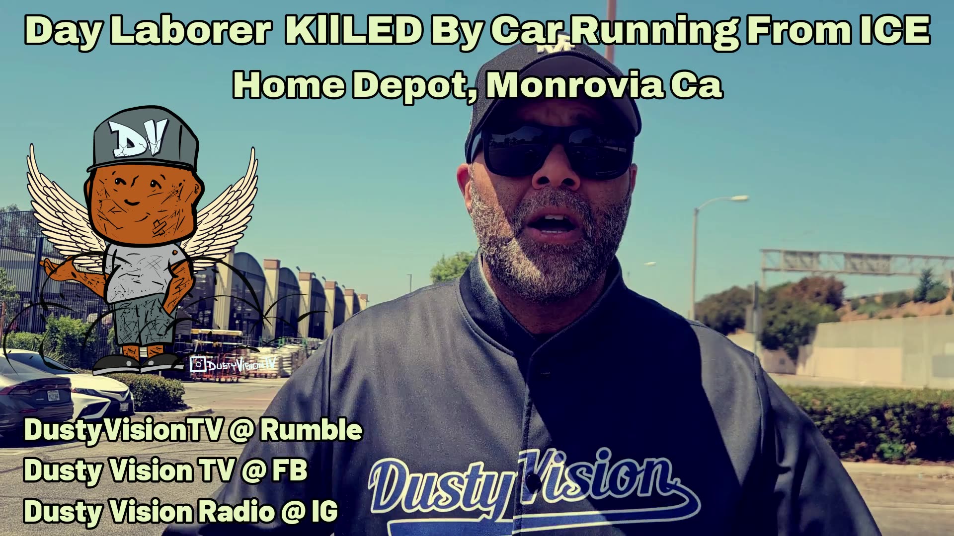 DAY LABORER HIT BY CAR RUNNING FROM ICE