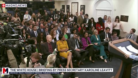 The White House | Press Secretary Karoline Leavitt Briefs Legacy Media [LIVE] (May 9, 2025)