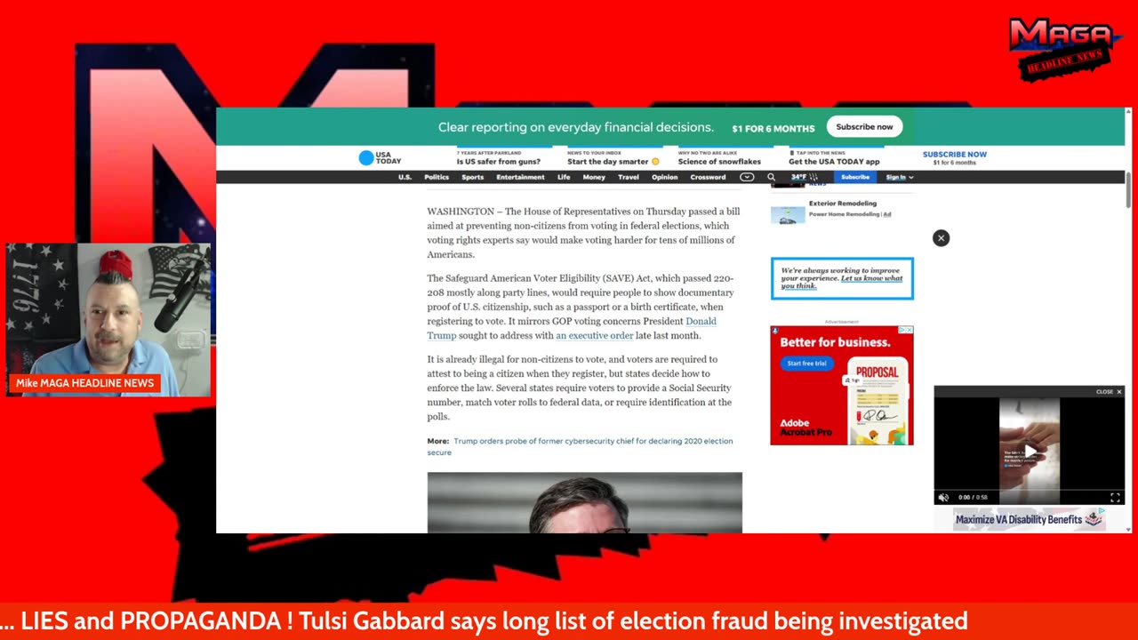 Elections are being cleaned up! More Democrat propaganda exposed!