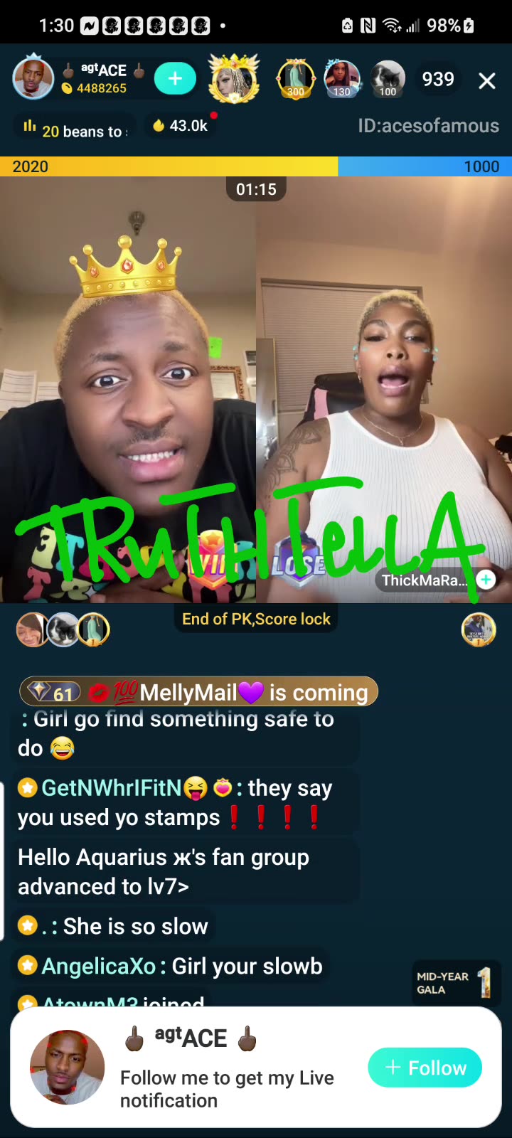 ACESOFAMOUS 3RD SHIFT WAKING IT UP ON DAREALSUPABIHH & MORE