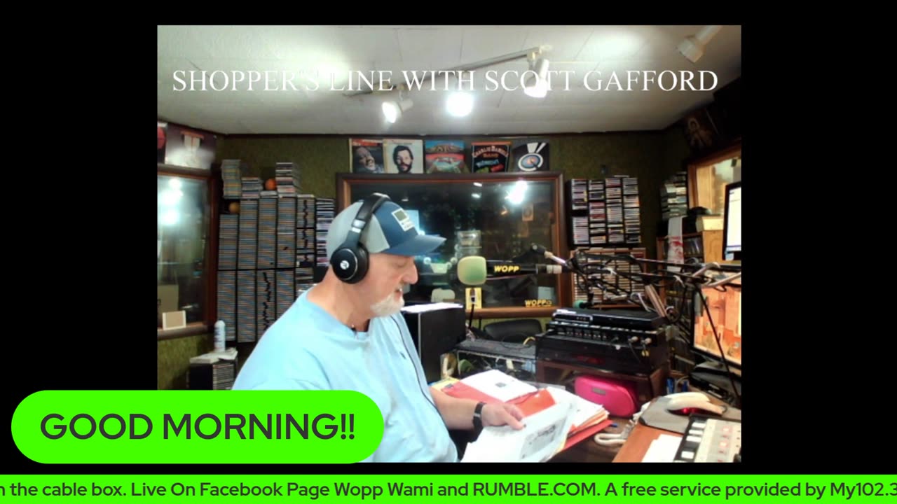 MY102.3FM SHOPPER'S LINE WITH SCOTT GAFFORD